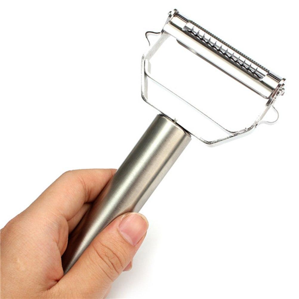 Kitchen Accessories Cooking Tools Multifunction Stainless Steel Julienne Peeler Vegetable Peeler Double Planing Grater