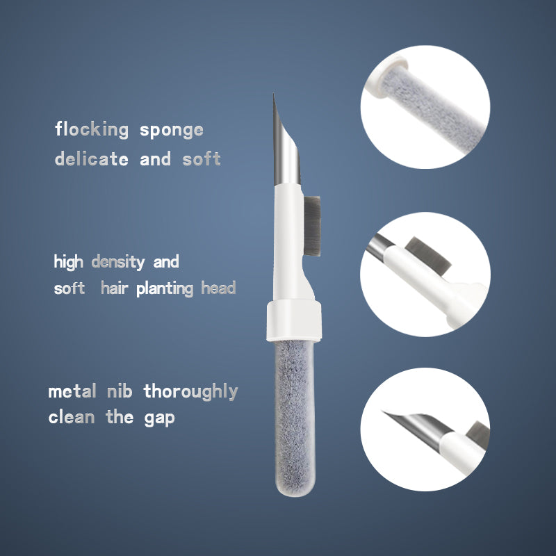 New Multifunctional Earphone Cleaning Pen Suitable for Airpods Earplugs, Mobile Phones, Keyboards, Electronic Products Cleaning