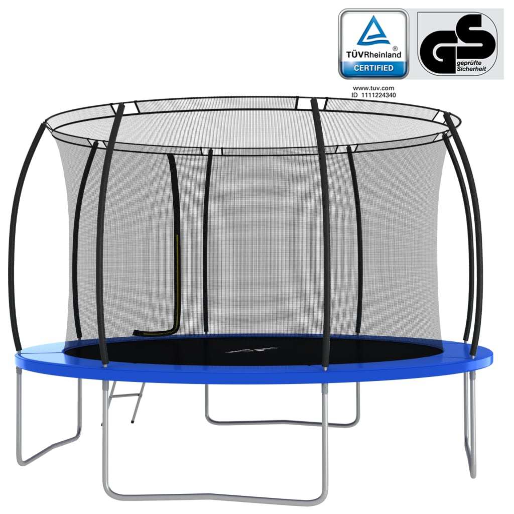 vidaXL Trampoline Set Round 366x80 cm 150 kg