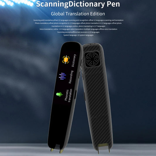 Smart AI Scan Reader Portable Voice Translator Scanner Pen WIFI AI Voice Languages Translator For Dyslexia Autism