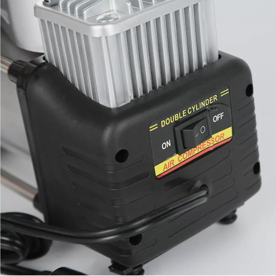 Heavy Duty 12V Electric Car Tyre Inflator 150PSI Portable Air Compressor Pump Vehicle Inflatable Pump Tools with Pressure Gauge