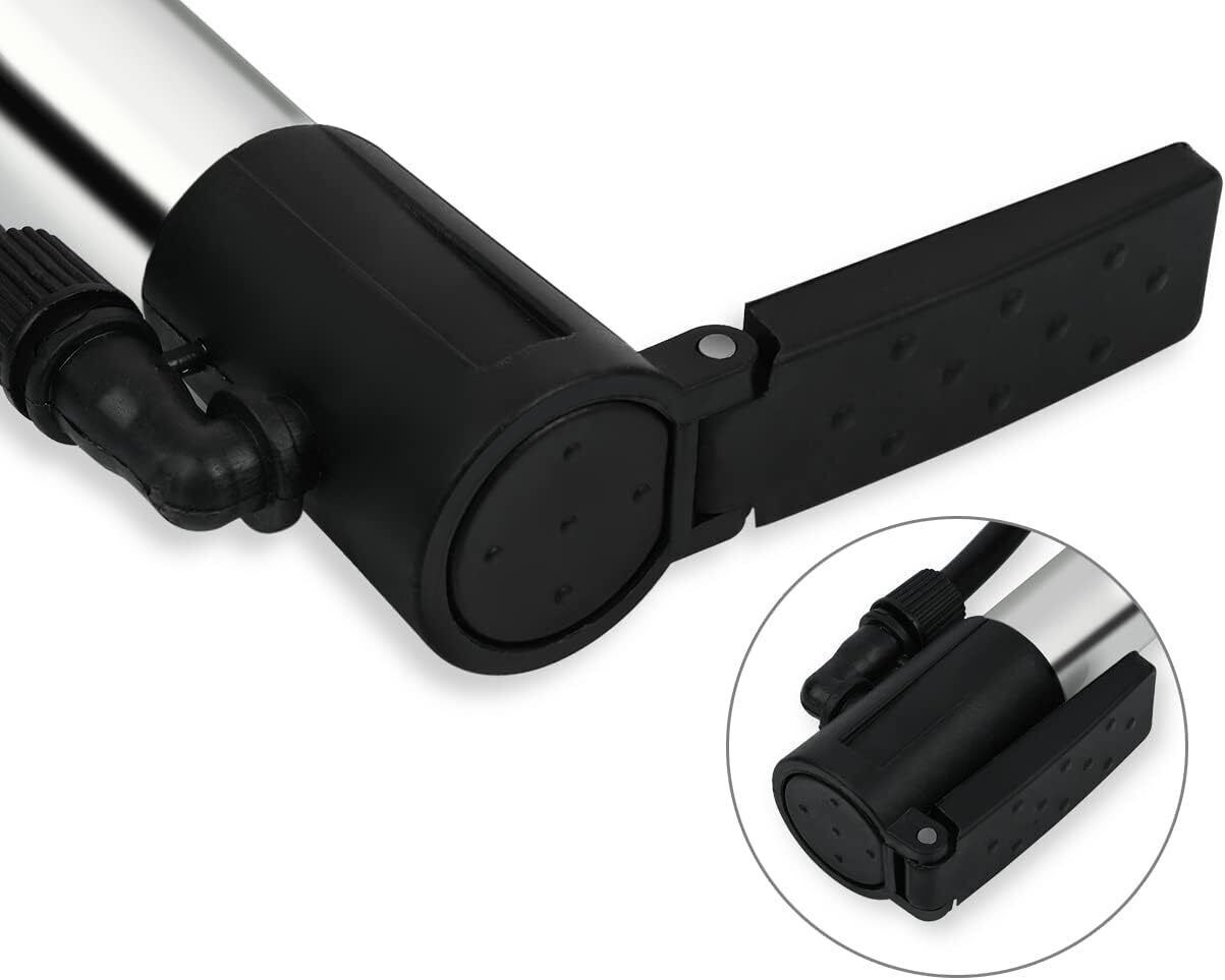 Mini Bike Portable Bicycle Tyre Inflator Hand Schrader Presta Valve