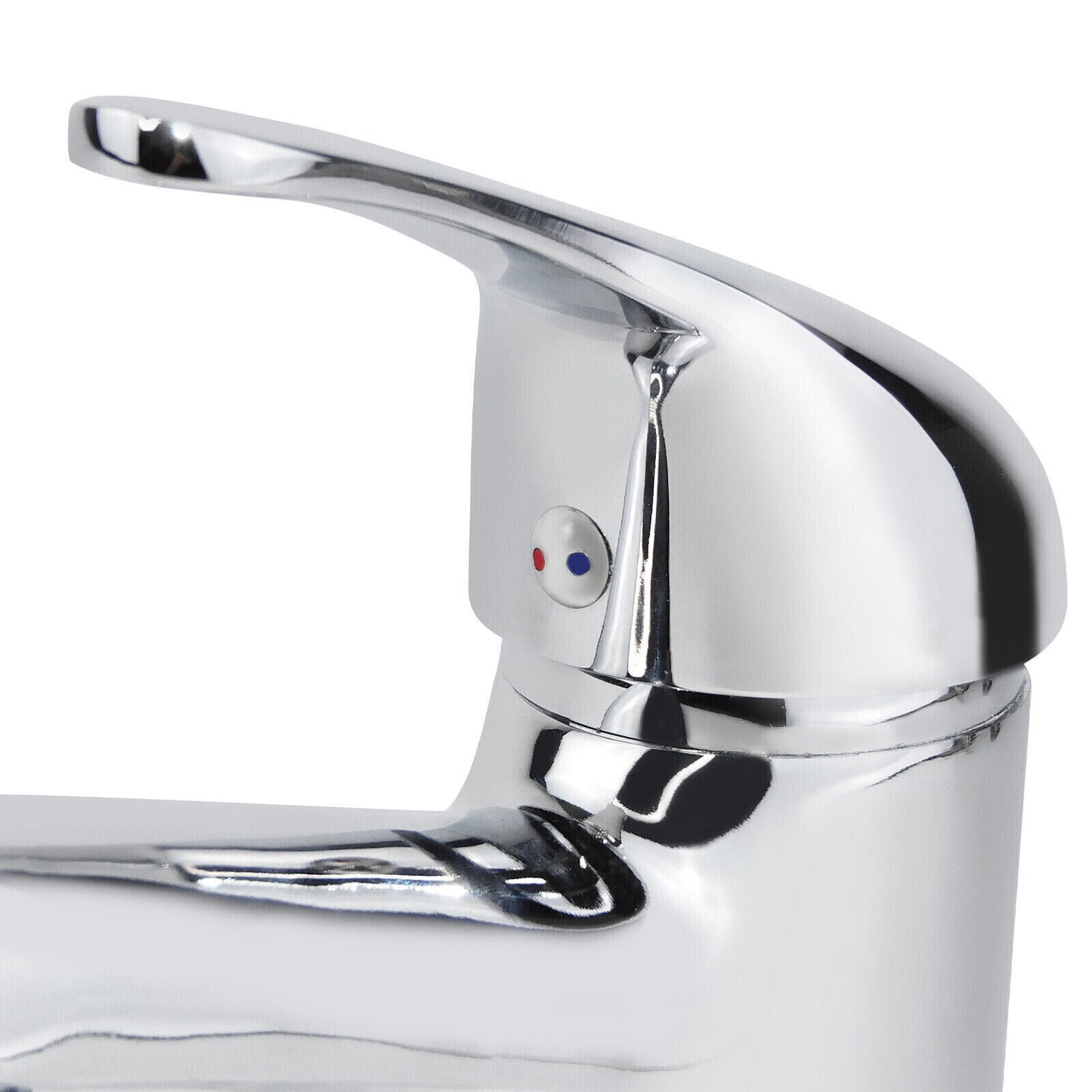 CloakroomBasinMixerTapChromeBasinSinkMonoBathroom-Fixings - Waste New