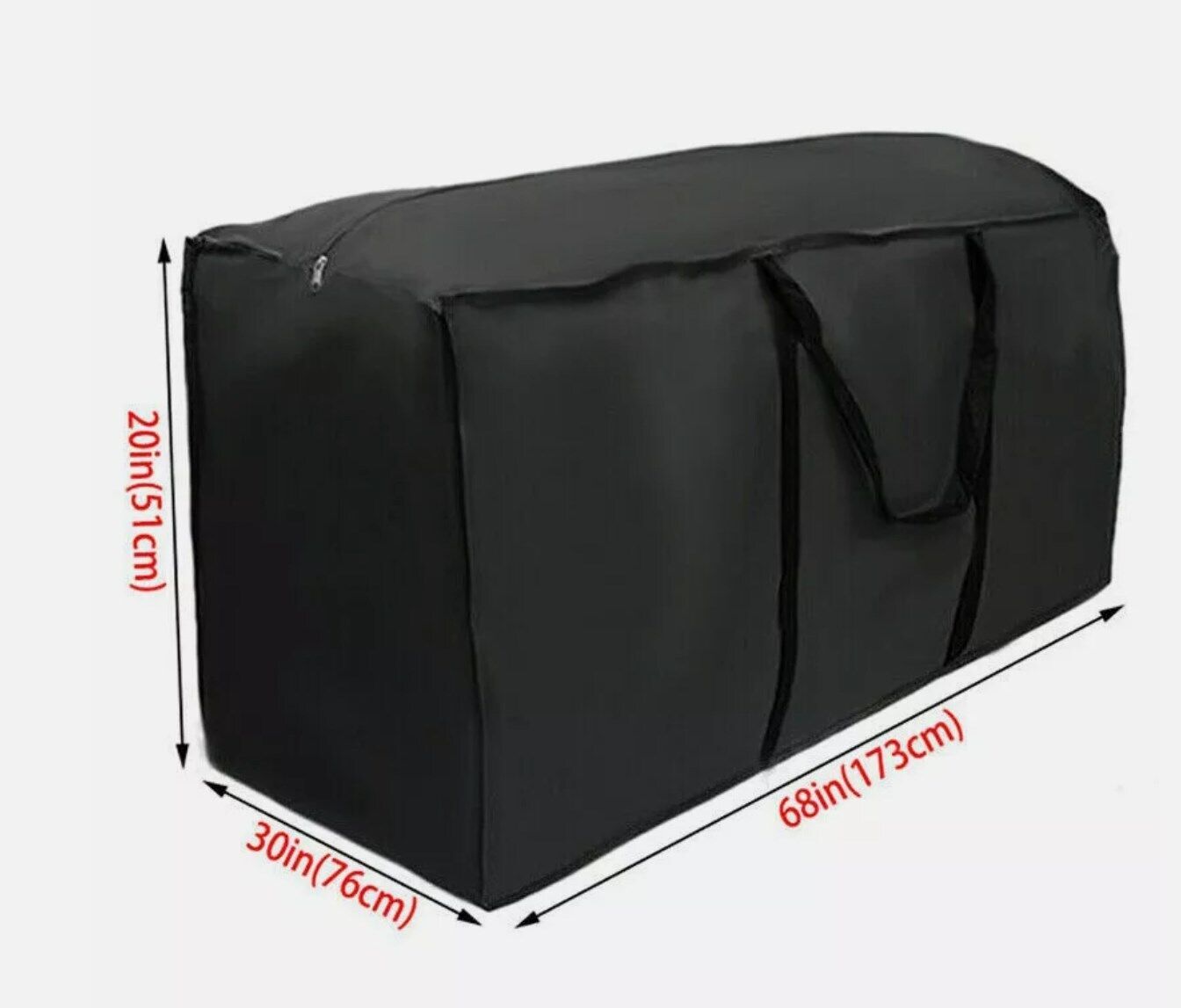 173cm Large Furniture Christmas Tree Storage Bag For Christmas Tree Zipper Bag