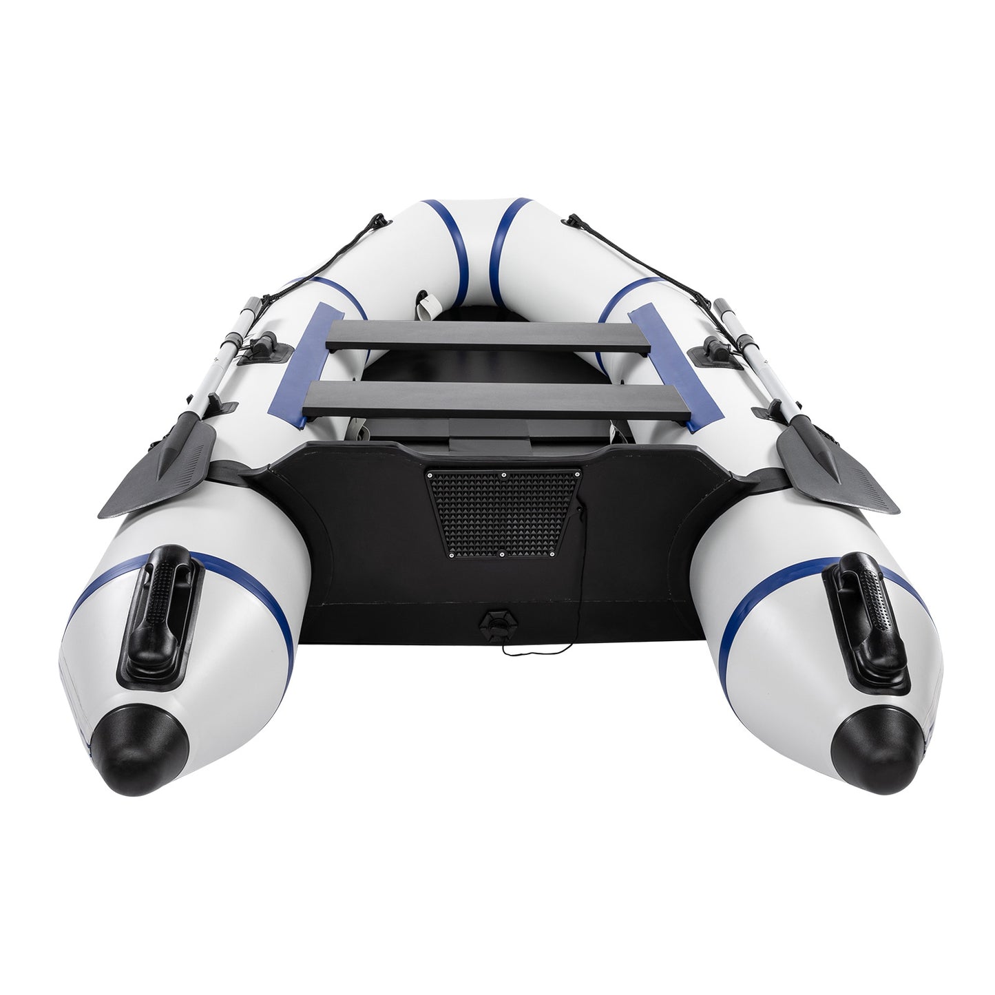 Camping Survivals 10ft PVC 330kg Water Adult Assault Boat Off-White