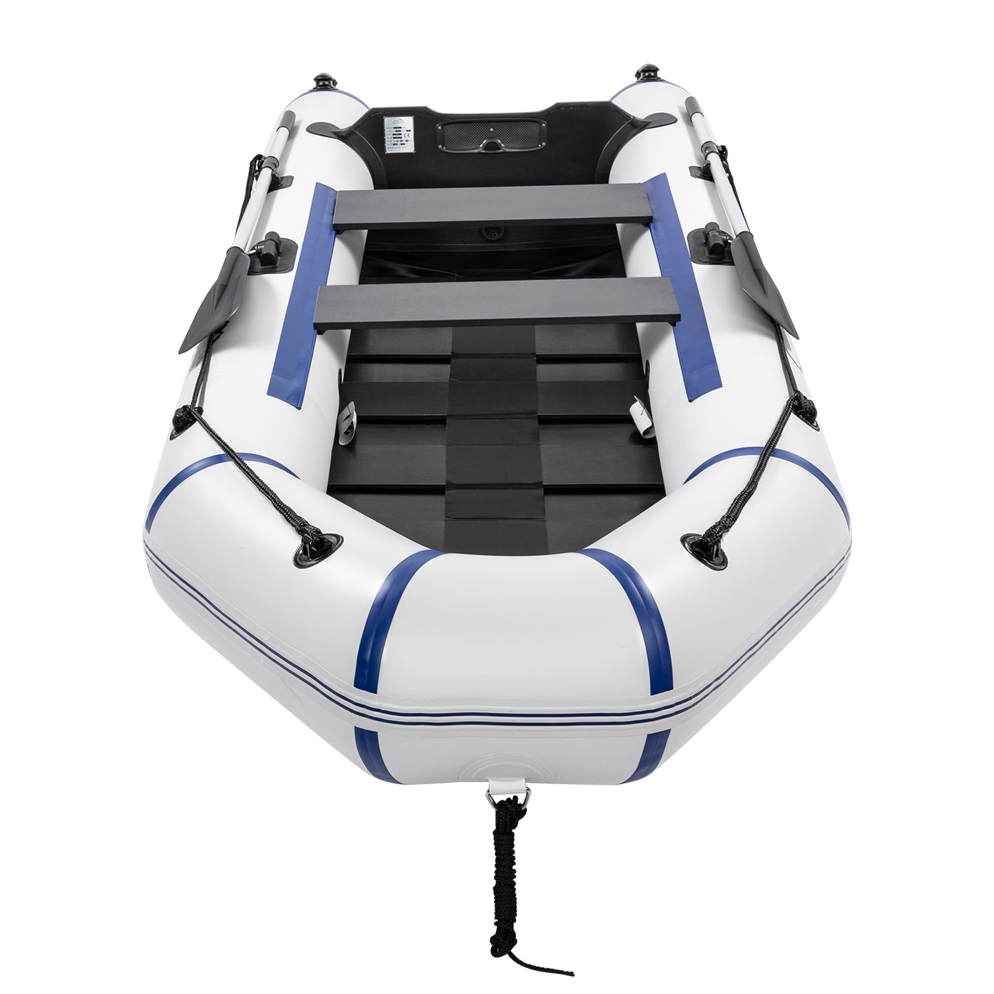 Camping Survivals 10ft PVC 330kg Water Adult Assault Boat Off-White