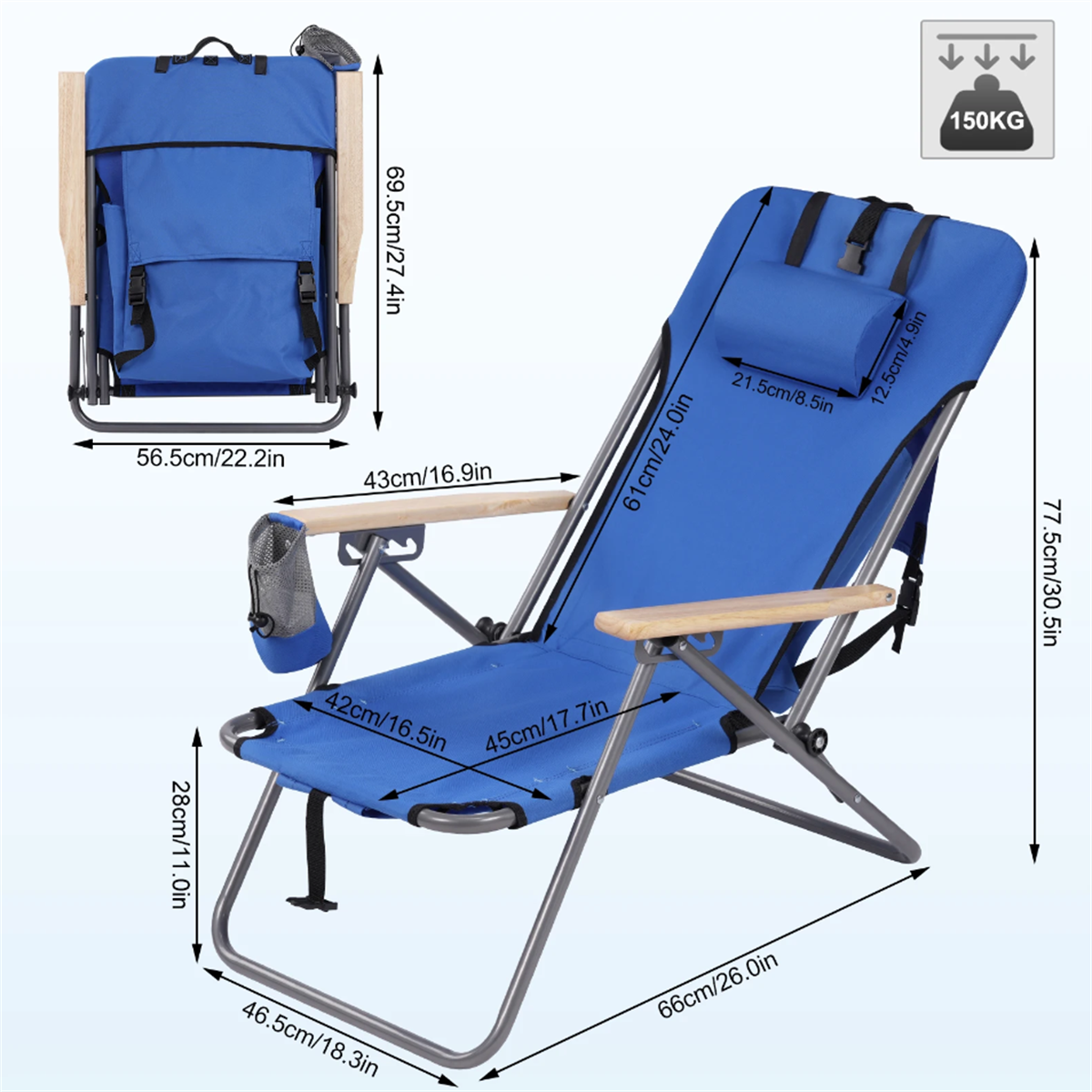 Armchair/Dining Chair/Office Chair/Camping Fishing Chair/Camping Chair
