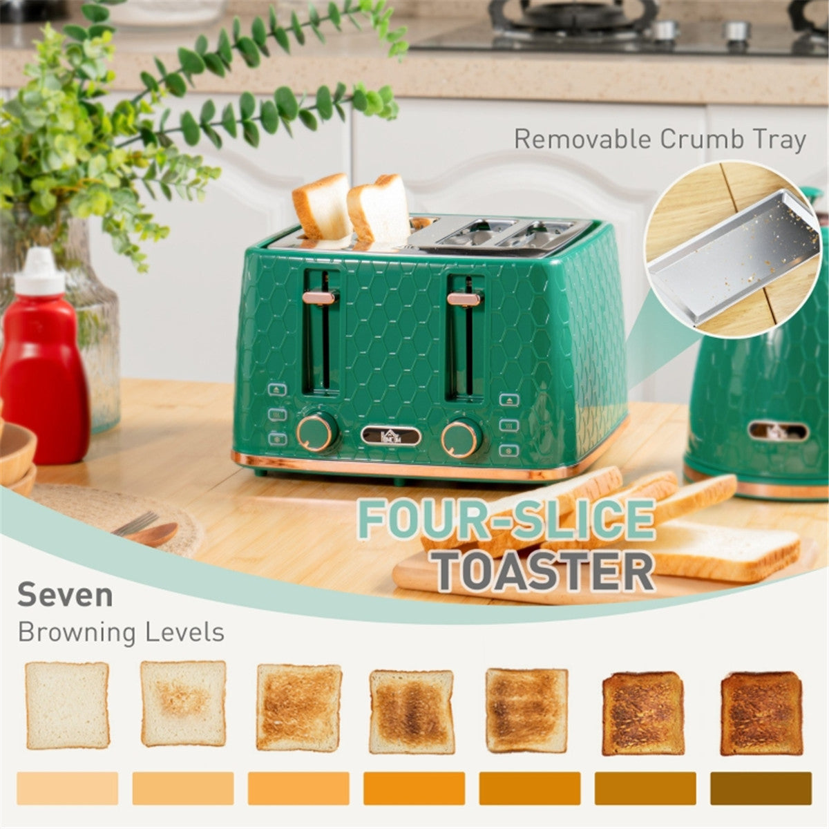 Kettle and Toaster Set