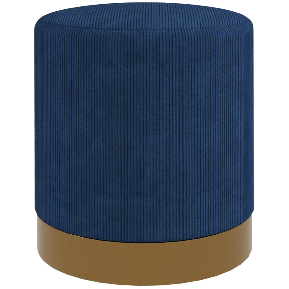 Round Ottoman, Upholstered Foot Stool