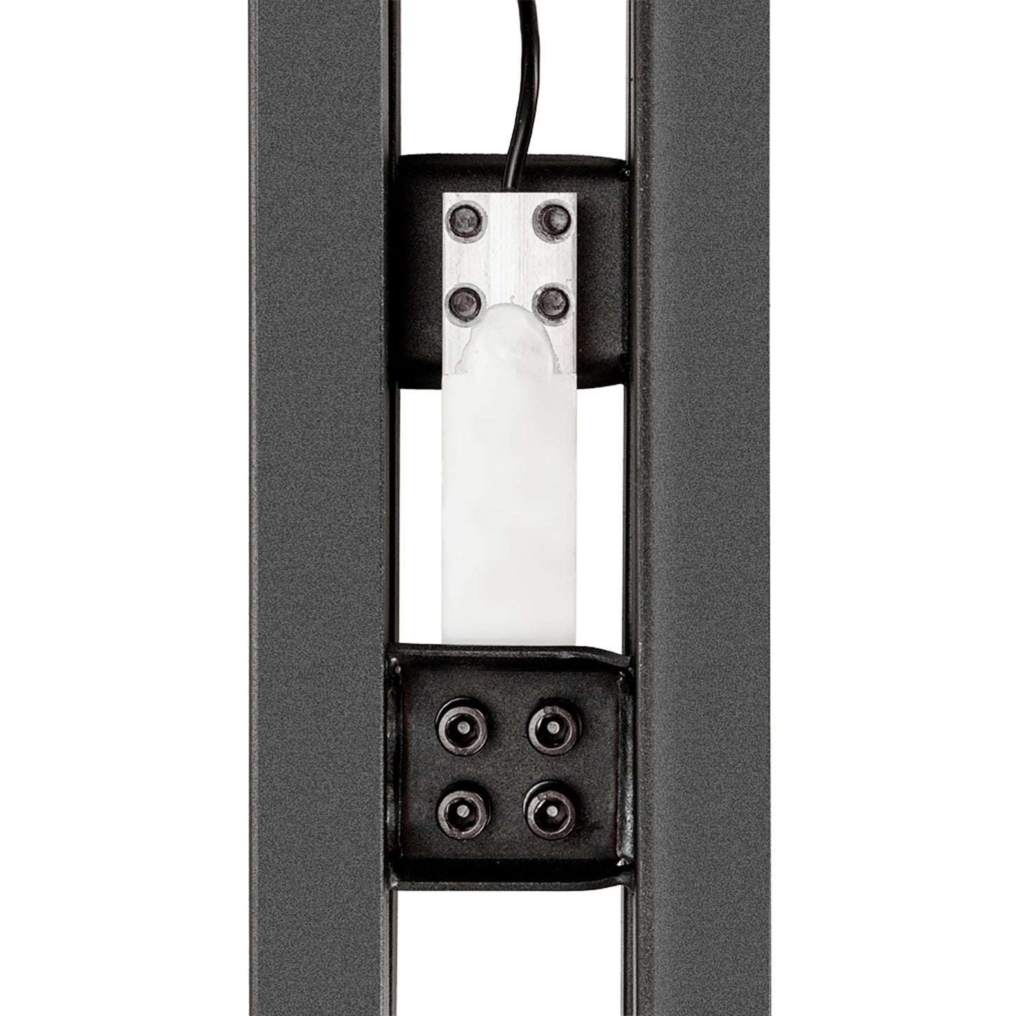 【Old code:95066004】100KG/220lbs LCD Digital Personal Floor Postal Platform Scale with 30*40 Platform & 0.6mm Plate Black UK Plug