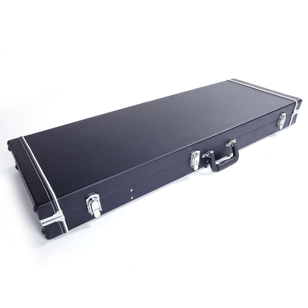 【Replace 47163782】 ST High Grade Electric Guitar Square Hard Case Microgroove Flat Black