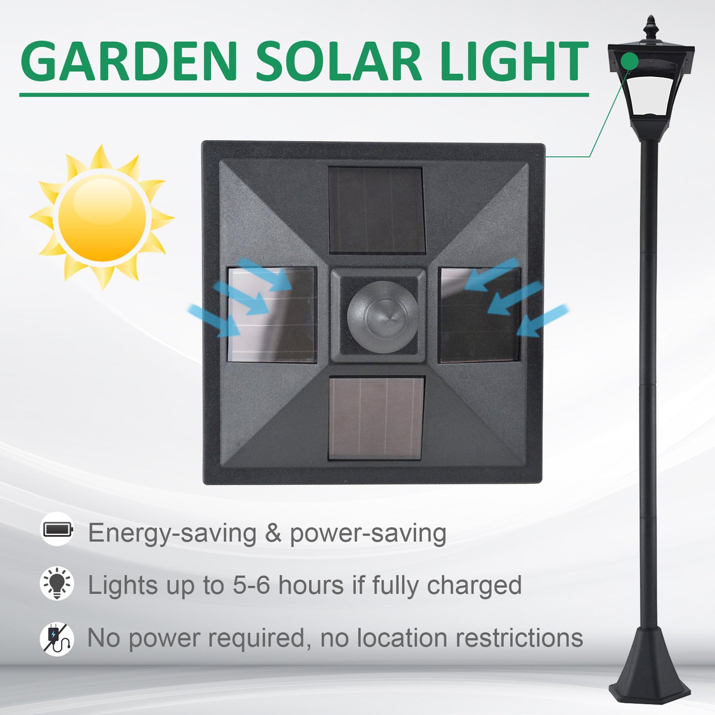 Outdoor Lamp /Street Light /Solar Powered Lamp -AS