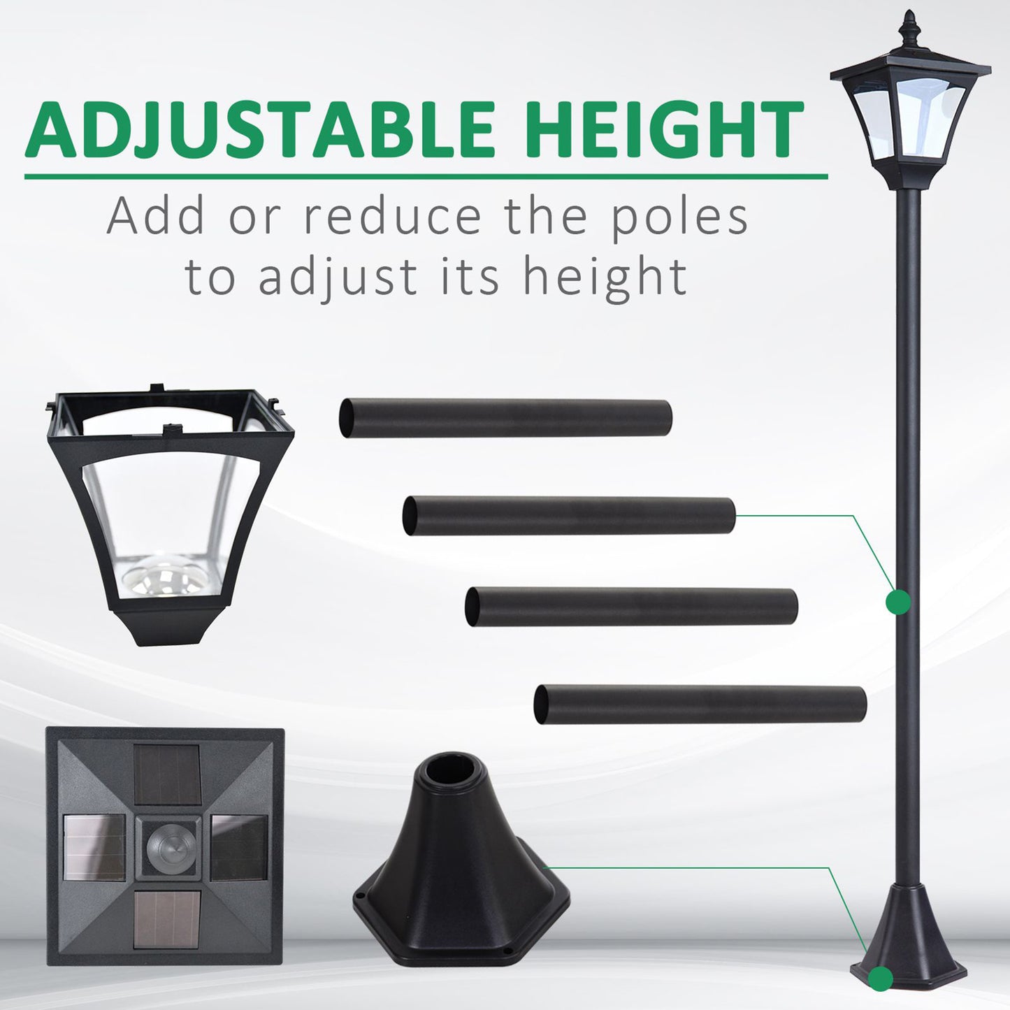 Outdoor Lamp /Street Light /Solar Powered Lamp -AS
