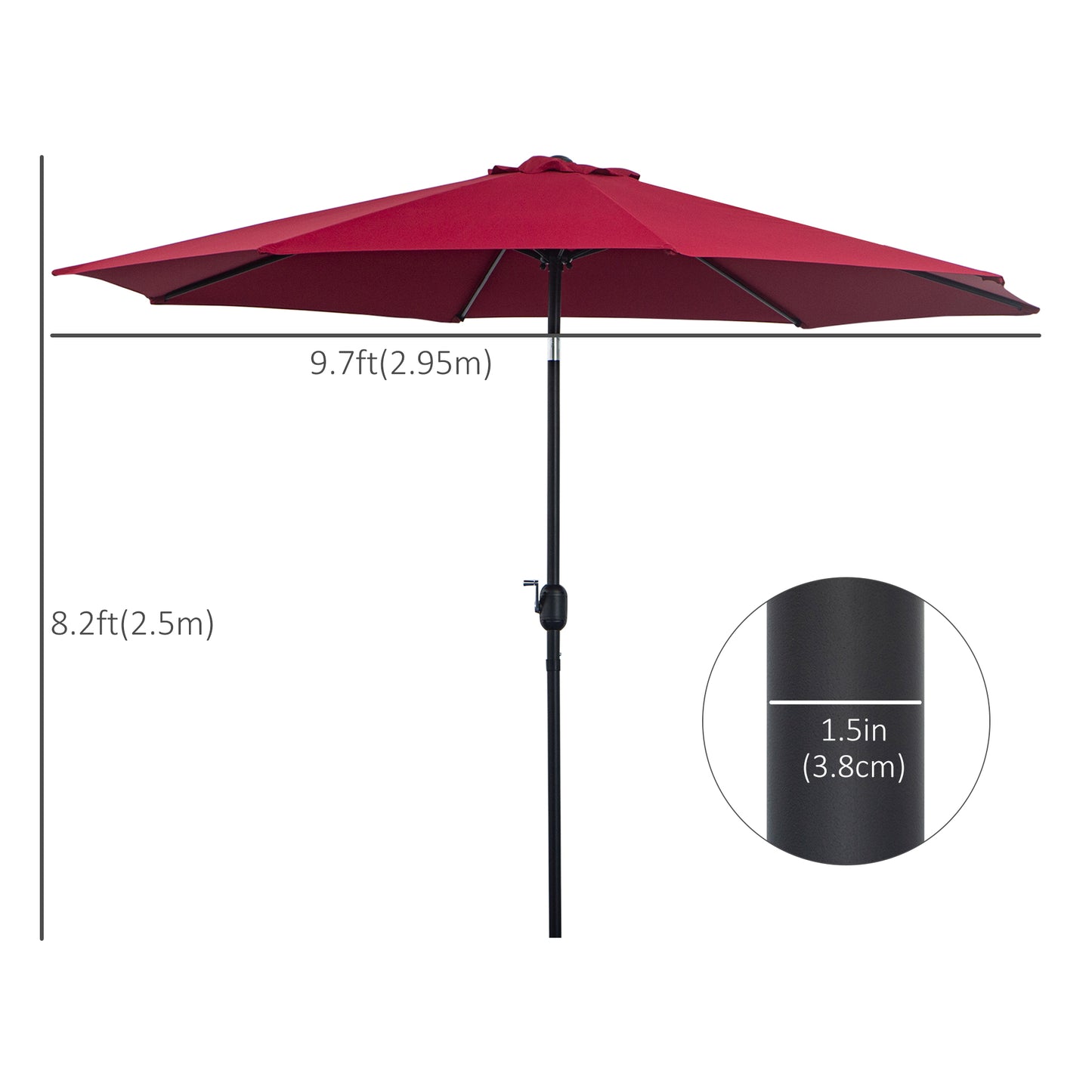 Wall Mounted Umbrella