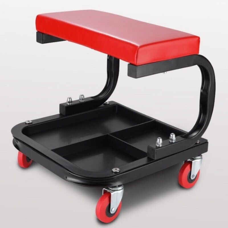 Creeper Garage Workshop Mechanic Trolley Seat Stool Swivel Wheels New UK