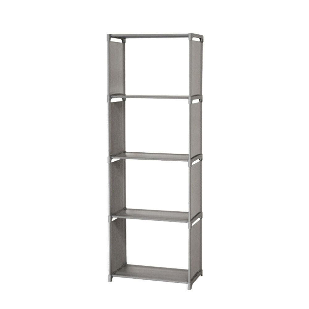 Oxford 4 Cube Bookcase 5 Tier Shelf Display Furniture Storage Unit BooK