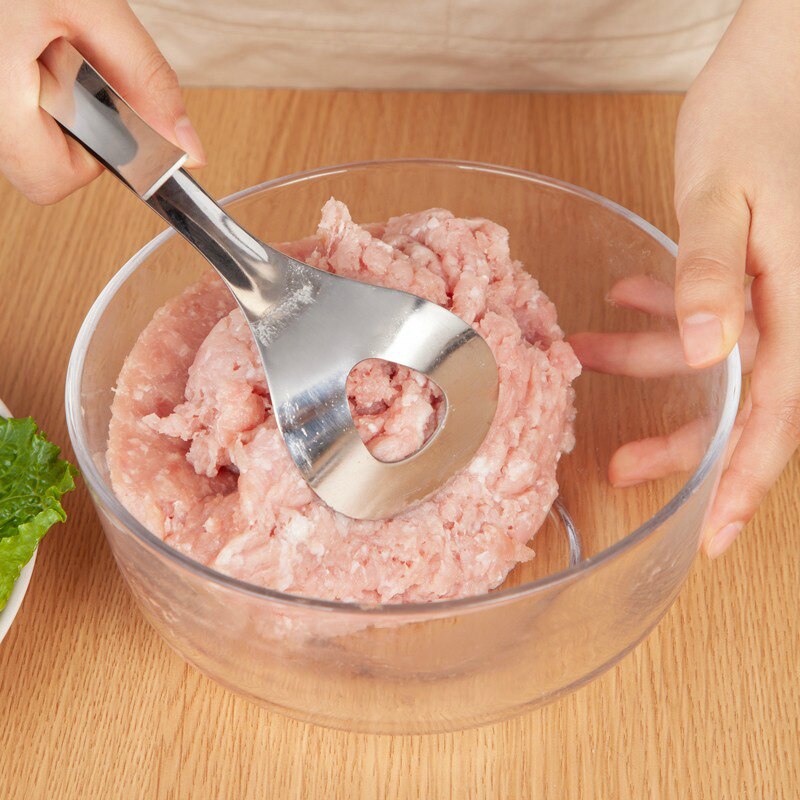 1Pcs Meat Meatballs Maker Stainless Steel Mold Household Manual Non-Stick Beef Ball Cow Tool Accessories Kitchen 2019NEW Hot DIY