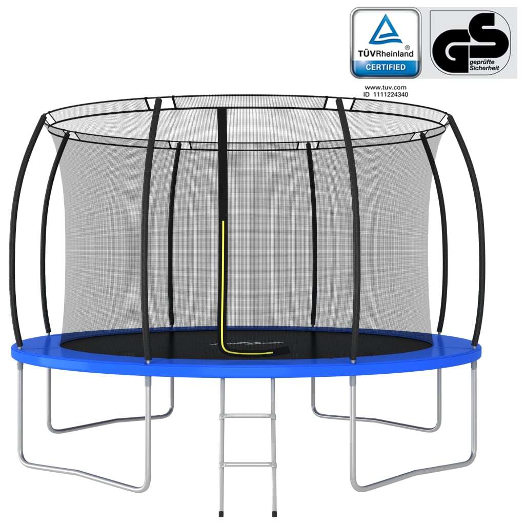 vidaXL Trampoline Set Round 366x80 cm 150 kg