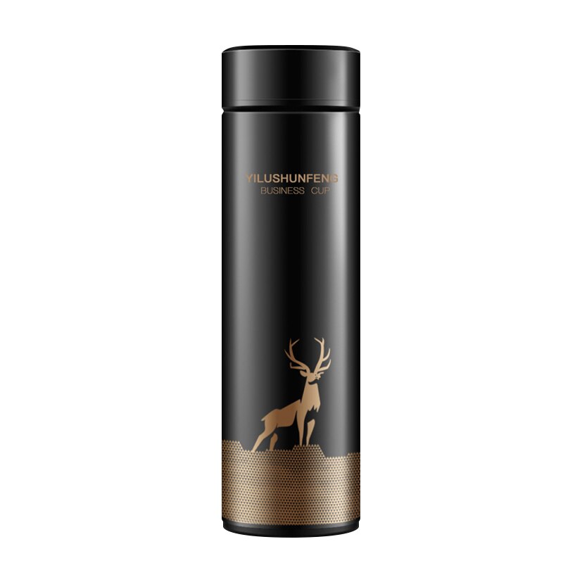 500ML Thermos Vacuum Flasks Temperature Display 304 Stainless Water Bottle Travel Sport Home Large Cup Mugs Gift for Men Women