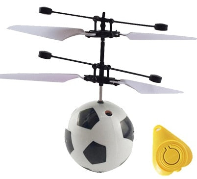 Colorful RC Flying Ball Luminous Kid's Flight Balls Infrared Induction Aircraft Remote Control Toys LED Light Mini Helicopter