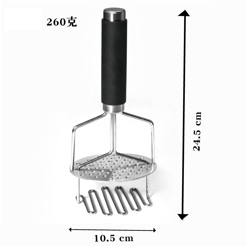 New Mashed Potato Masher Creative Stainless Steel Potato Press Kitchen Gadgets