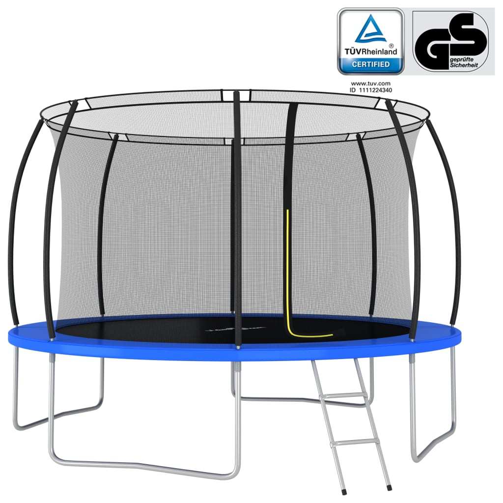 vidaXL Trampoline Set Round 366x80 cm 150 kg