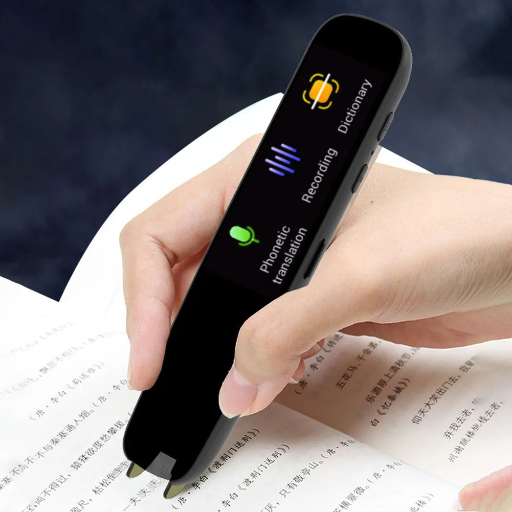 Smart AI Scan Reader Portable Voice Translator Scanner Pen WIFI AI Voice Languages Translator For Dyslexia Autism