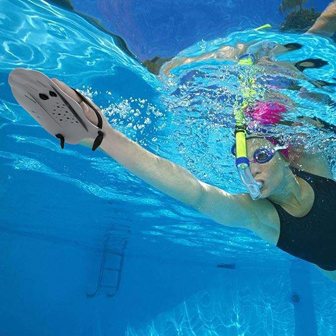 Hands palms hands splashes water palm frogs palm swimming training freestyle arm assisted swimming