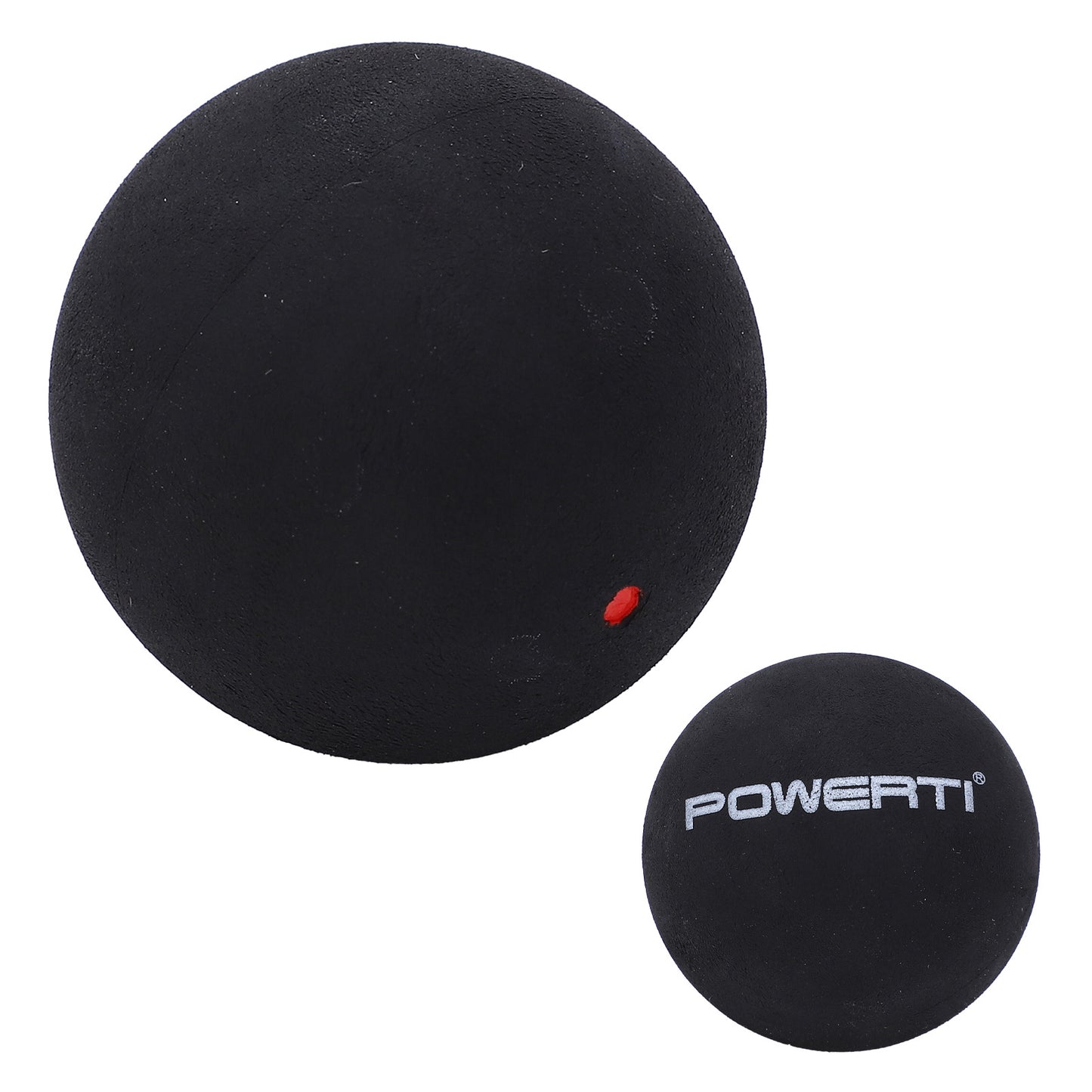 37mm Single Dot Squash Balls Rubber Squash Racket Balls for Beginner Competition TrainingSingle Red Dot(Large Elasticity)