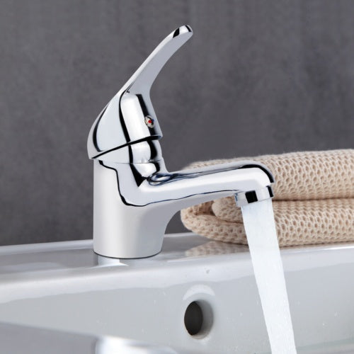 CloakroomBasinMixerTapChromeBasinSinkMonoBathroom-Fixings - Waste New