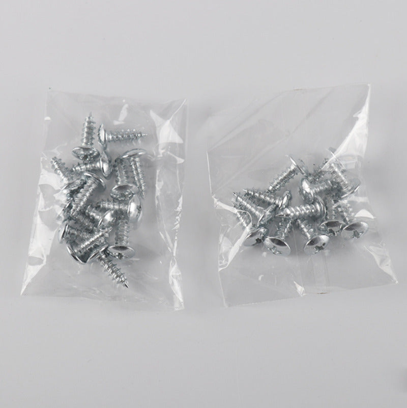 30pcs Tool Hooks & Screws Double Hooks Wall Mount Garden Shed Storage Utility