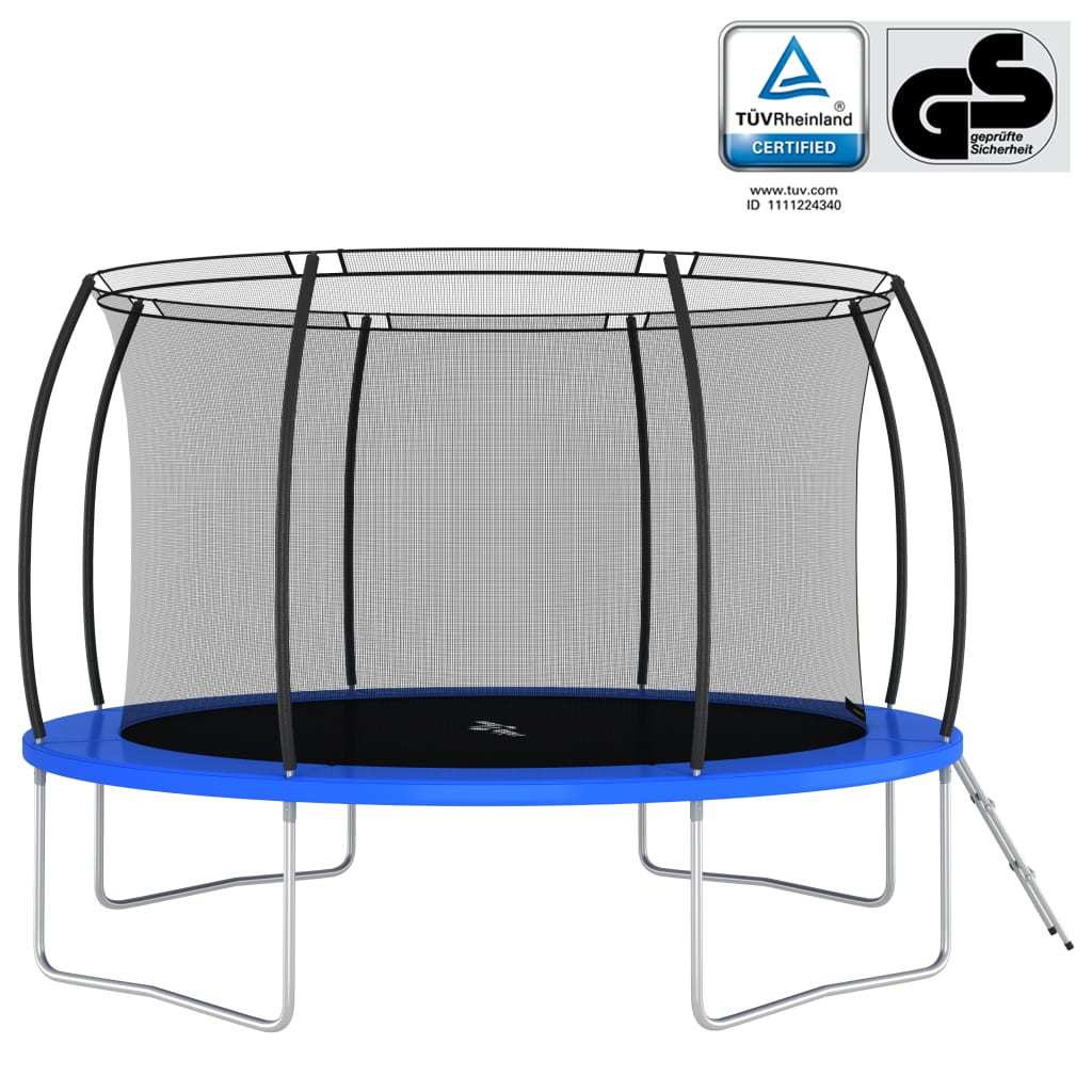 vidaXL Trampoline Set Round 366x80 cm 150 kg