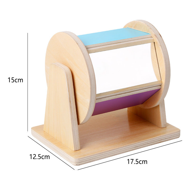 Christmas Toy Gift Montessori Early Education Teaching Tool Textile Drum 0-3 Year Old Baby Puzzle Fun Hands on Training Sound Recognition Toy