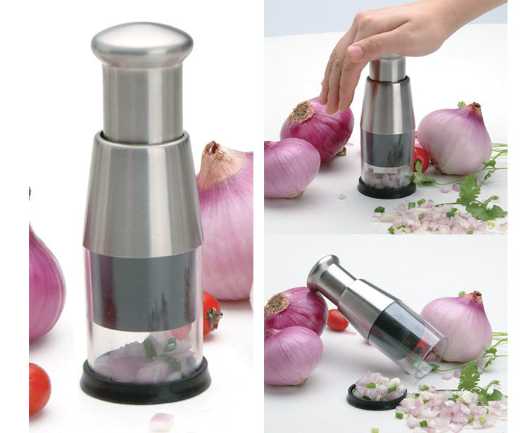 Stainless Steel Pat Music Garlic Mud Device Small Garlic Device Kitchen Aids Chopper Vegetable Cutter