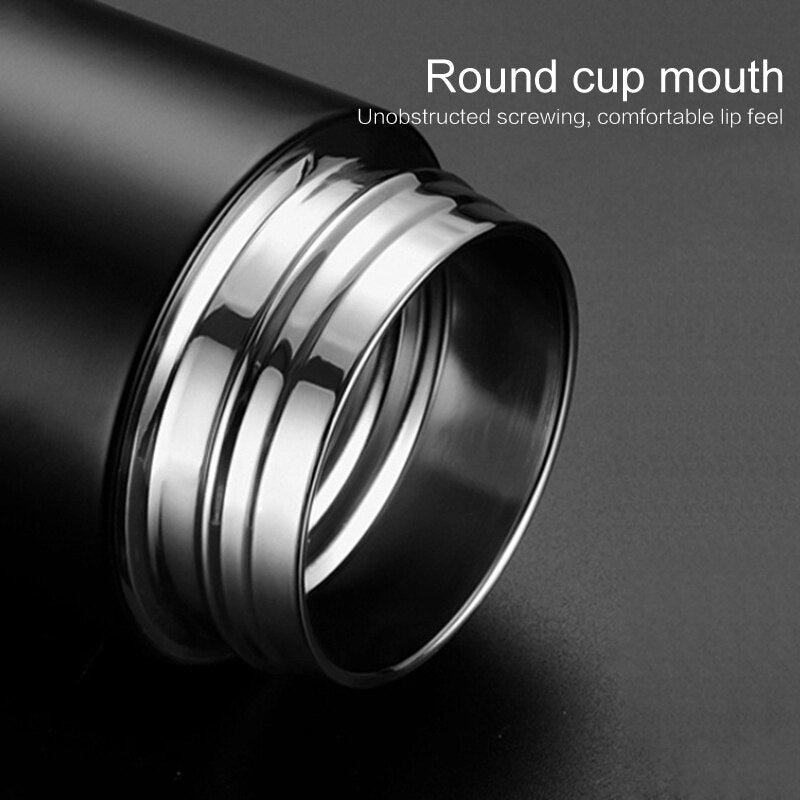 500ML Thermos Vacuum Flasks Temperature Display 304 Stainless Water Bottle Travel Sport Home Large Cup Mugs Gift for Men Women
