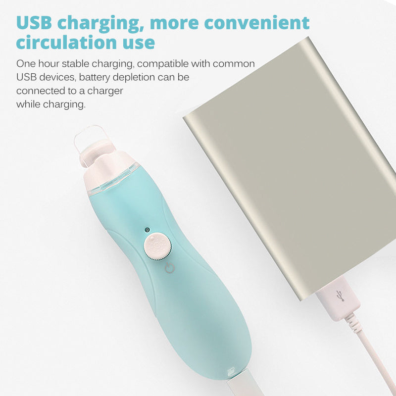 Electric Baby Nail Trimmer USB Charging Kids Infant Baby Cutter Nail Care Baby Trimmer Manicure Clipper Scissors