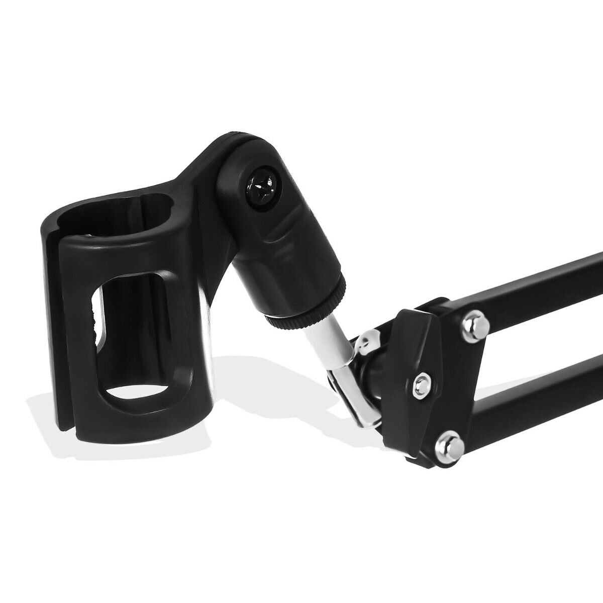 ADJUSTABLE DESKTOP MICROPHONE ARM STAND SUPPORT PRO MUSIC AUDIO EQUIPMENT MOUNT