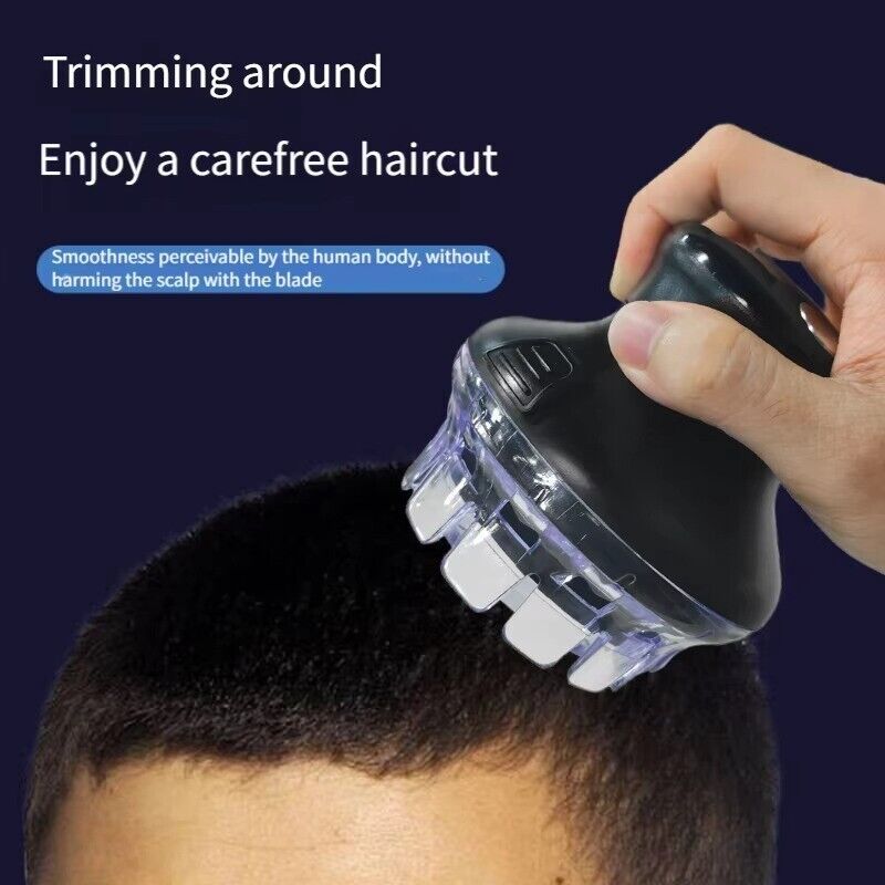 360Electric Shaver Hair Clippers Bald Head Beard Shaving Machine For Men UK