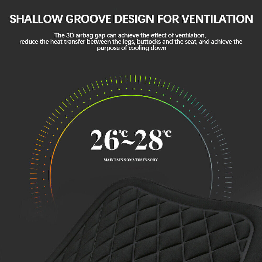 46x48CM Memory Car Seat Cushion Nonslip Breathable Pad Chair Cover Protector