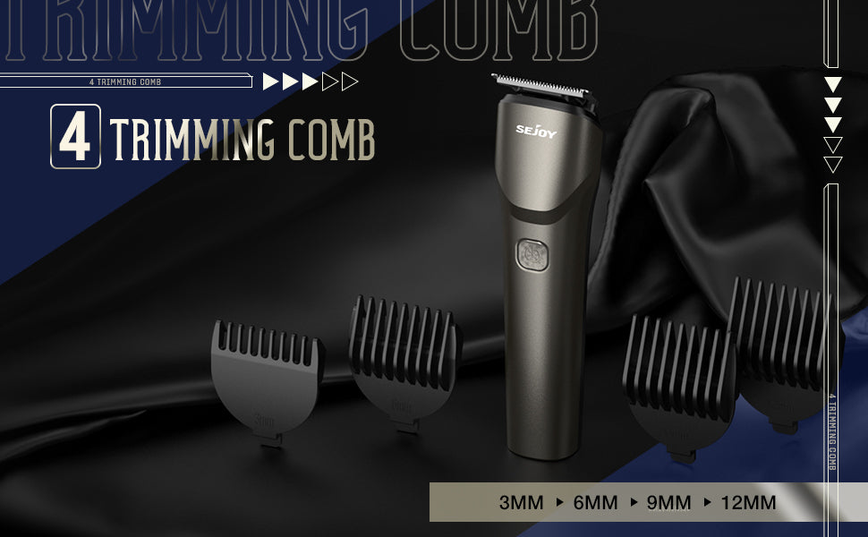 Sejoy Hair Cut Machine For Men Professional Hair Clippers Electric Shaver Beard Trimmers Machine Cordless
