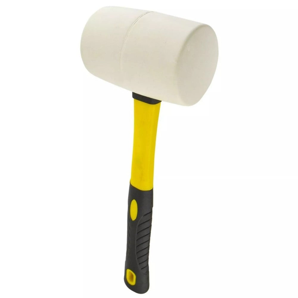 32oz LARGE White Rubber Mallet Hammer MARK FREE Handle UPVC Window Glazing Panel