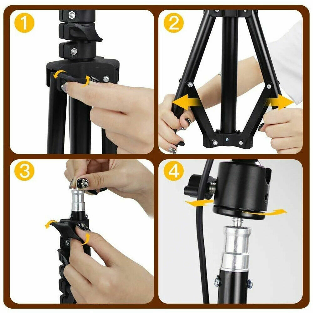 Telescopic Tripod Stand For Digital Camera Camcorder Phone Holder