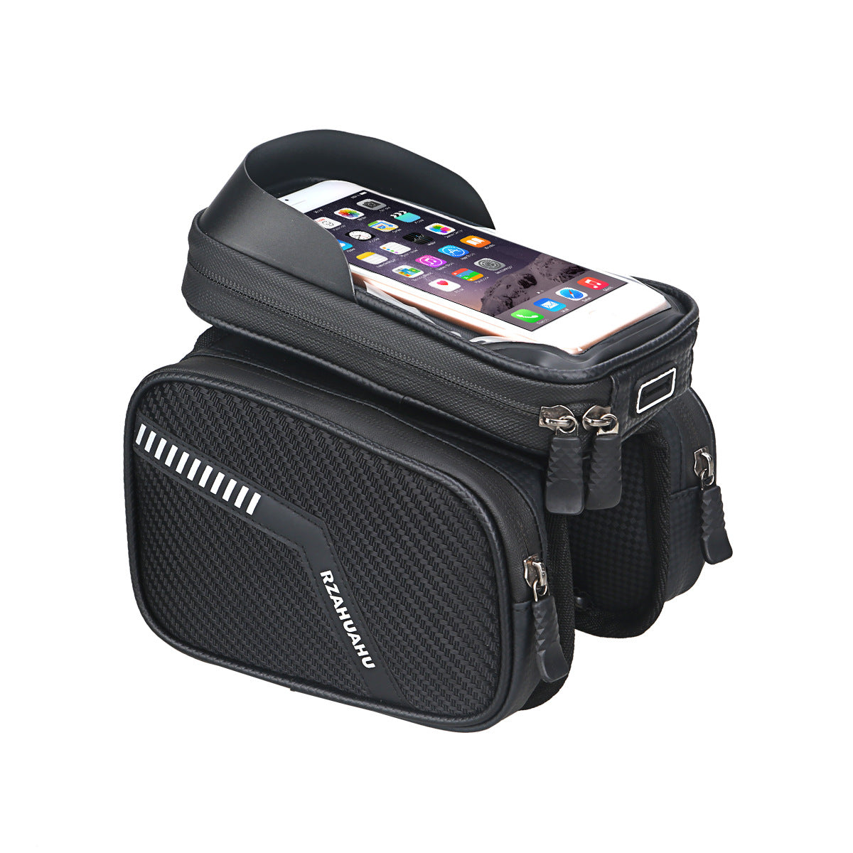 Bicycle Bag Front Beam Bag Mountain Bike Mobile Phone Front Hanging Bicycle Saddle Storage Bag Riding Equipment Accessories