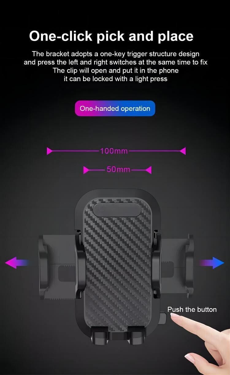 Universal Car Mobile Phone Holder 360Windscreen Dashboard GPS Stand Cradle UK