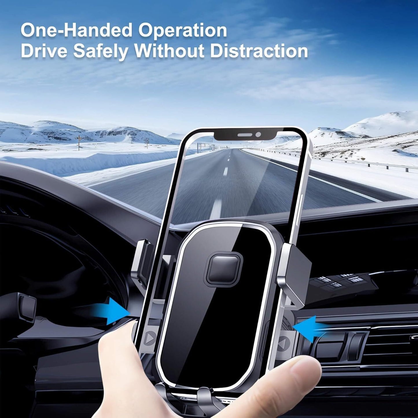 Universal Car Phone Holder 360 Windscreen Suction Mount GPS Stand Cradle UK NEW