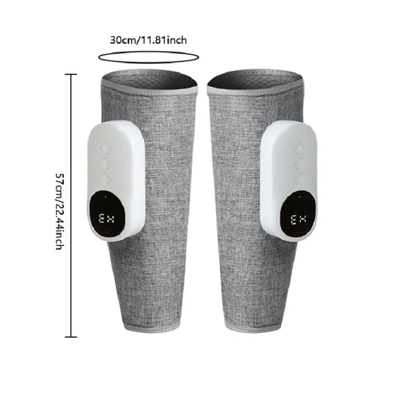 Portable Wireless 360° Air Pressure Calf Massager Eletric Leg Massage Calf And Foot Airbag Compresstion Relax Ergonomic Massager