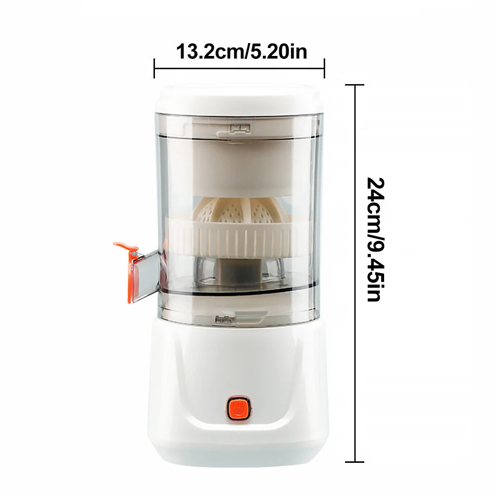 Portable USB Juicer Blender 400ml Pulp-Juice Separator Bidirectional Spiral Extractor Rechargeable Smoothie Maker for Fruits