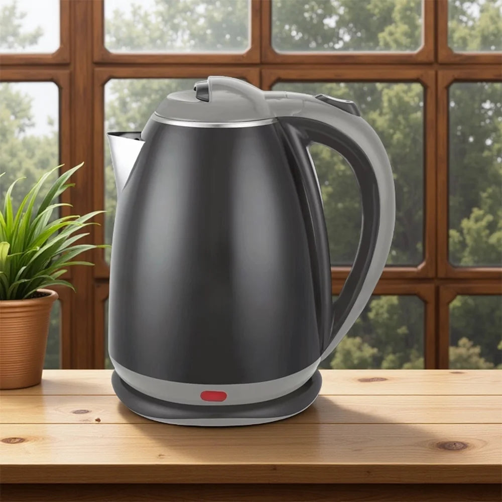 2L Electric Kettle Stainless Steel Fast Boil Water Heater Tea Household Kettle with Auto Shut-Off Protection Anti-scalding