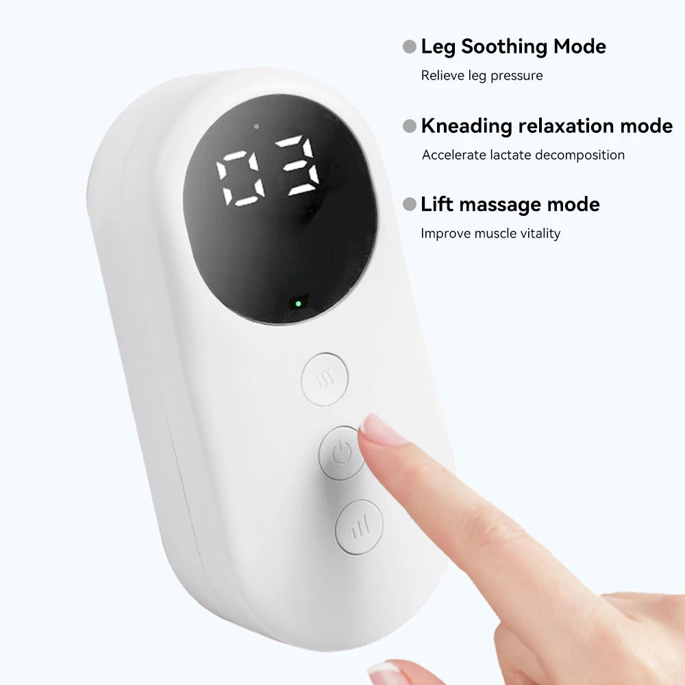 Portable Wireless 360° Air Pressure Calf Massager Eletric Leg Massage Calf And Foot Airbag Compresstion Relax Ergonomic Massager