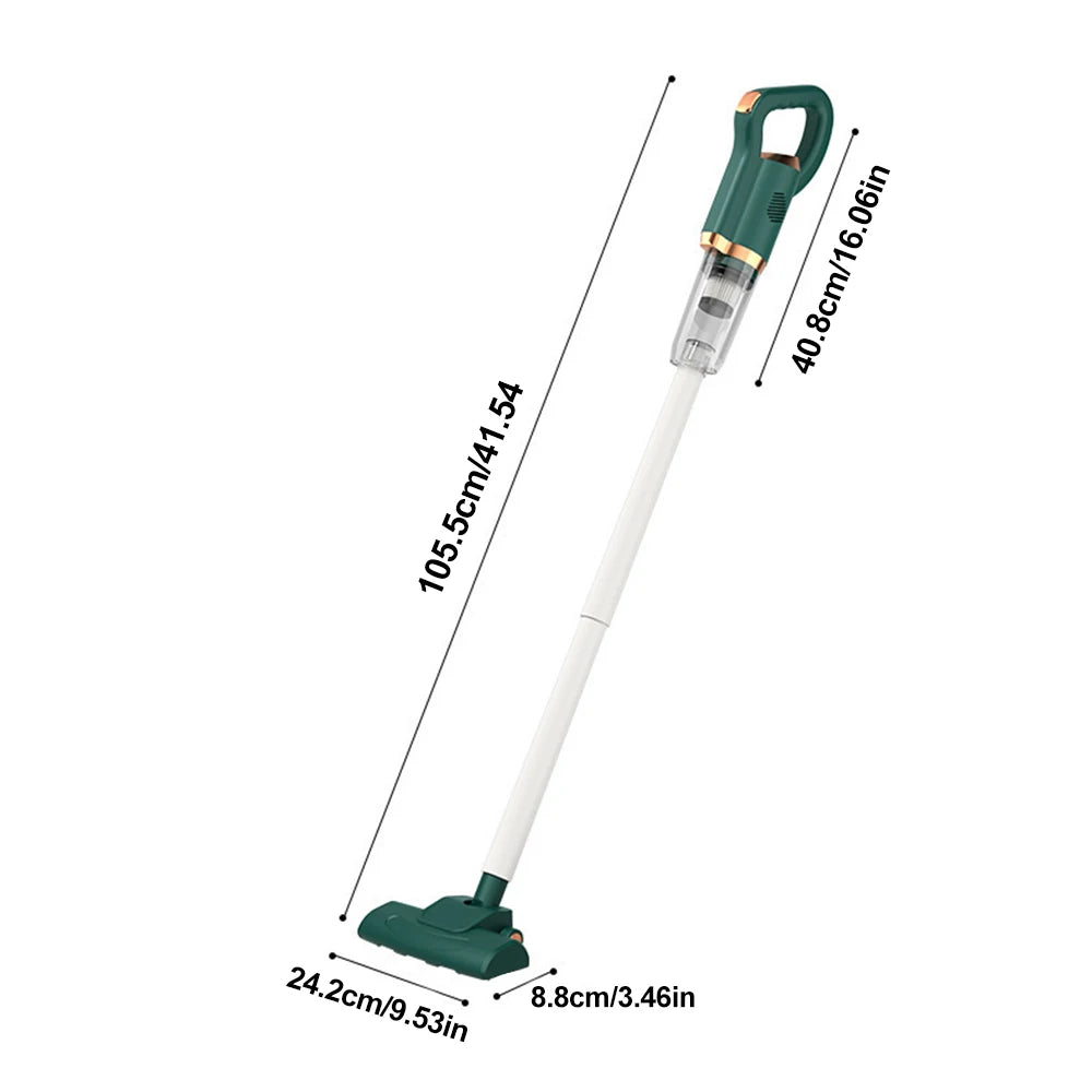 Handheld Putter Vacuum Cleaner With Floor brush Wide-edge NozzleMite Removal Dust Removal Floor Cleaning Sofa USB Charging